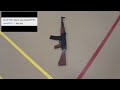 LEGO AK-47 - Black Ops - Life Size