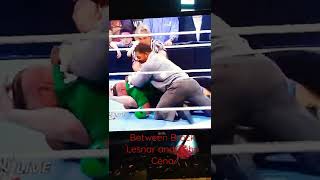 Between Brock Lesnar And John Cena