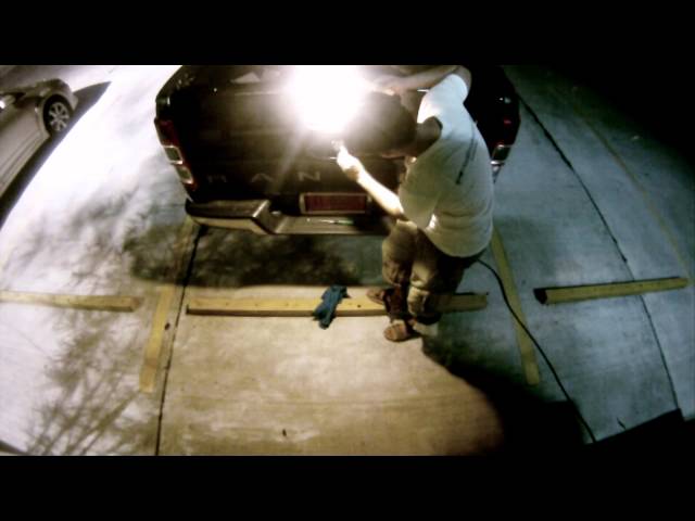 Tailgate reverse camera installation on Ford Ranger 2012 ...