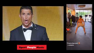 Georgina Rodriguez Twerk Session & Cristiano Ronaldo Reaction