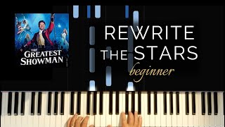 Rewrite the Stars (Big Note Piano)