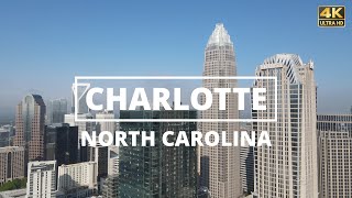 Charlotte, North Carolina - [4K] Drone Tour