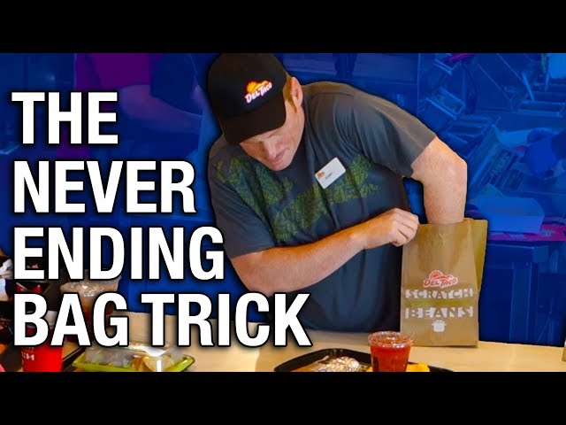 Bottomless Bag Magic Trick - Video