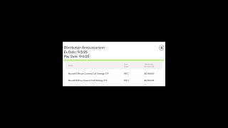 Ybtc And Yeth Distribution Announcement