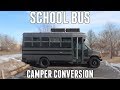 College Dropout Converts an OLD SCHOOL BUS into the ULTIMATE ADVENTURE VEHICLE