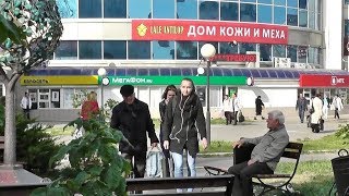Видео Центральные улицы Липецка! Прогулка со зрителями в жару (октябрь 2018)! от Pasha Diachkov, улица Брюллова, Липецк, Россия