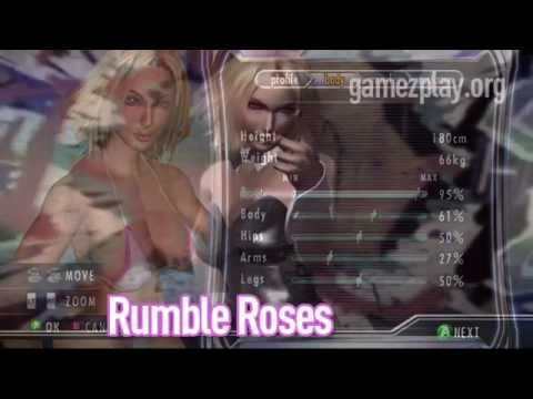 Rumble Roses XX half naked girls wrestling game on PlayStation 2