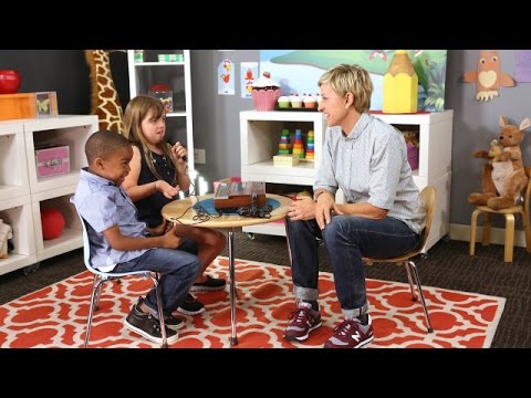 Ellen Introduces Kids to the Technology of Yesterday