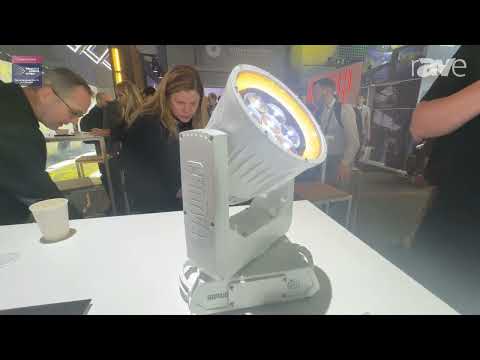 ISE 2025: CHAUVET Features Rogue Outcast 1 Beam Wash Wash Light Fixture for Marine Environments