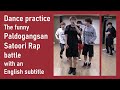 BTS - Paldogangsan Dance practice (Satoori Rap) 2013 [ENG SUB] [Full HD]