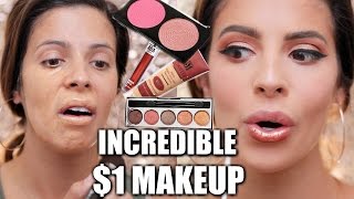 FULL FACE $1 MAKEUP | HIT OR MISS??? FULL FACE $1 MAKEUP | HIT OR MISS???