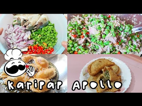 Karipap Apollo || Karipap Sayur || Resepi Kulit Karipap Krispy || Kegiatan Di Dapur Pink