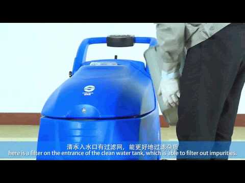 Cleaning Equipment-SC3A Auto Floor Scrubber dryer With Battery