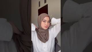 Tutorial Hijab Pashmina Tanpa Jarum