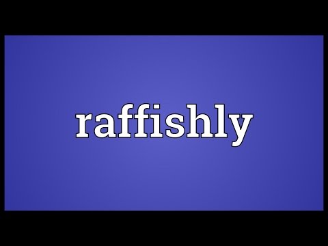 Header of raffishly