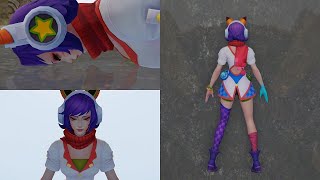 Mmd Ryona リョナAhri Face Down Ko Pose Arcade Skin