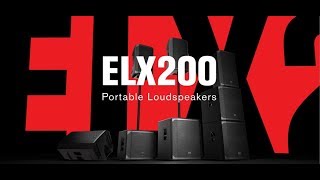 Meet Electro-Voice's ELX200 portable loudspeaker family