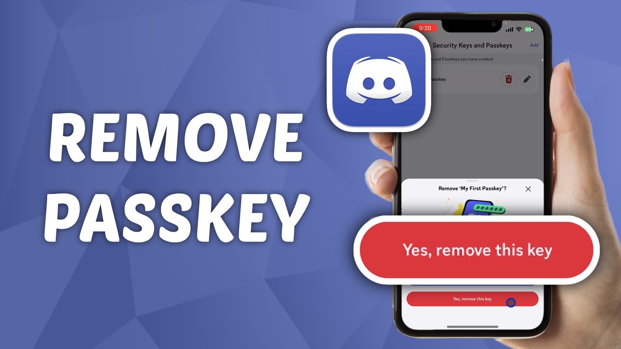 How to Remove Passkey from Discord Account How to Remove Passkey from Discord Account