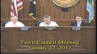 Town Council 01172017