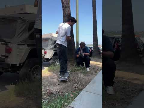 Trevor McClung 50-50 up to nosegrind