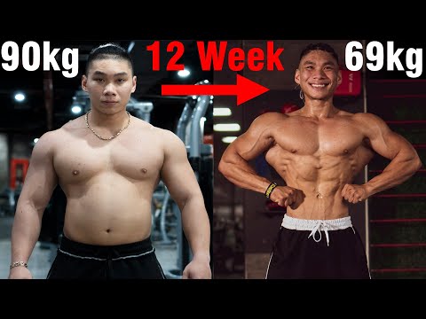 Quá Trình 12 Tuần Siết Cân Giảm Mỡ Tăng Cơ Của Dân Thể Hình - ĐỘNG LỰC TẬP GYM