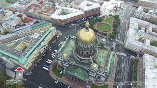 Видео Аэросъемка города Санкт-Петербург (Сенатская площадь, Исаакиевский собор) от Никита Гришин, Сенатская площадь, Санкт-Петербург, Россия