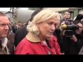 Marine Le Pen : fin de campagne auprès des éleveurs normands