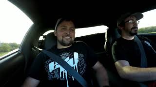 Diesel enthusiast gets his first ride in my 700hp Corvette