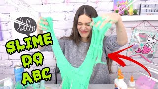 SLIME DO ALFABETO - DEU CERTO?
