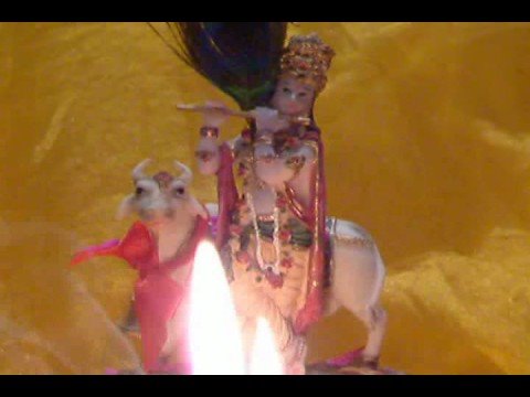 JANMASHTMI ARTI OM JAI JAGDISH HARE WITH VIRTUAL AARTI FLAME...