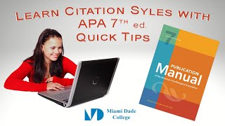 Quick Tips For Apa