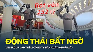 Động Thái Bất Ngờ Vingroup Lập Thêm Công Ty Sản Xuất Người Máy, Tham Vọng Phía Sau Là Gì? Cafeland