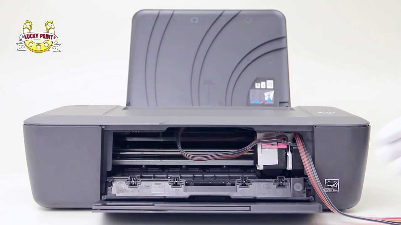 Установка СНПЧ на принтер HP OfficeJet 100/7110/H470/K7100ser/K7103