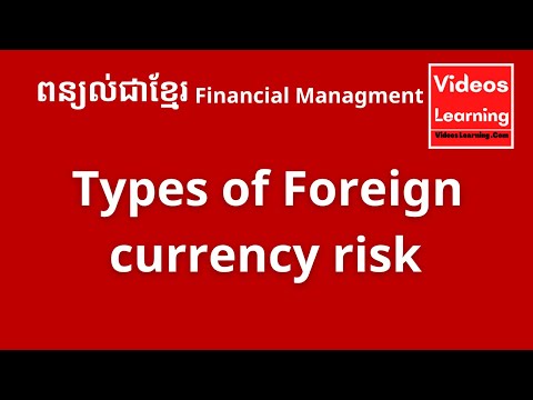 Types of Foreign currency risk VFIAQ / AY / AS / AR VideosLearning.Com