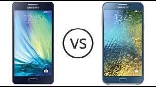 Samsung Galaxy A7 Vs Samsung Galaxy E7 Kıyasla İnceleme