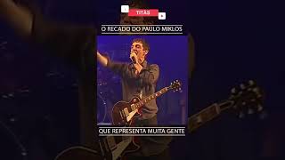 A Fala Do Paulo Miklos Representa Muita Gente No Brasil, Eternizada No Show Dos Titãs! #Shorts