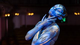 Bodypaiting Performance With The French Dancer - Hans Zimmer