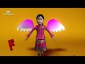 Imagen del vídeo ABCD Alphabet Songs | 3D ABC Songs for Children | Learning ABC Nursery Rhymes in 3D