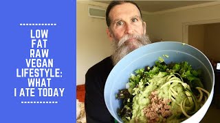 Low Fat Raw Vegan Lifestyle: What I Ate Today
