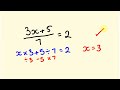 Algebra Shortcut Trick  - how to solve equations instantly