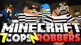 Minecraft Cops and Robbers 7 - DERP!! (Sky, Jerome, Husky and Deadlox)