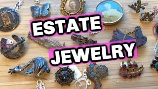 $85 Estate Jewelry Haul to Sell & Flip on EBay | Resell Jewelry on Ebay & Etsy