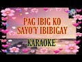 Pag Ibig Ko Sayo'y Ibibigay - Karaoke