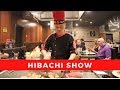 Hibachi restaurant chef live