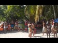 Tambores venezolanos en Morrocoy enero 2014