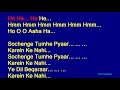 Sochenge Tumhe Pyar - Kumar Sanu Hindi Full Karaoke with Lyrics