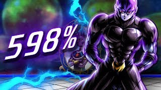 Universe 6 Hit 598% Showcase Dragonball Legends Pvp