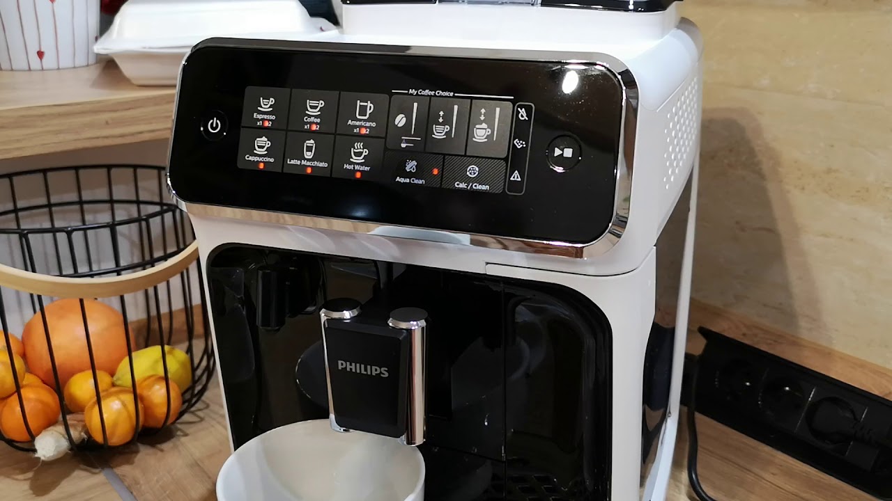 How to activate Aqua Clean water filter in Philips LatteGo coffee machines - tutorial