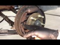 Ford Taurus Rear Drum Brakes Replacement