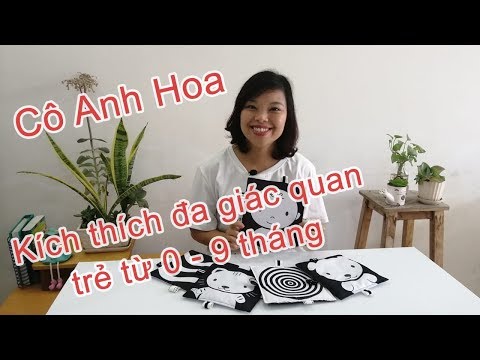 Cô Anh Hoa - Chơi với bé cùng bộ Học liệu Thân thiện Cánh diều kích thích đa giác quan